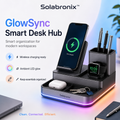 Solabronix™ GlowSync Smart Desk Hub