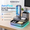 Solabronix™ AeroFlow Smart Workspace Fan Hub